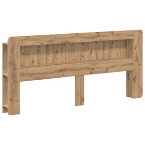 vidaXL Kopfteil-Schrank Artisan-Eiche 200 cm Holzwerkstoff