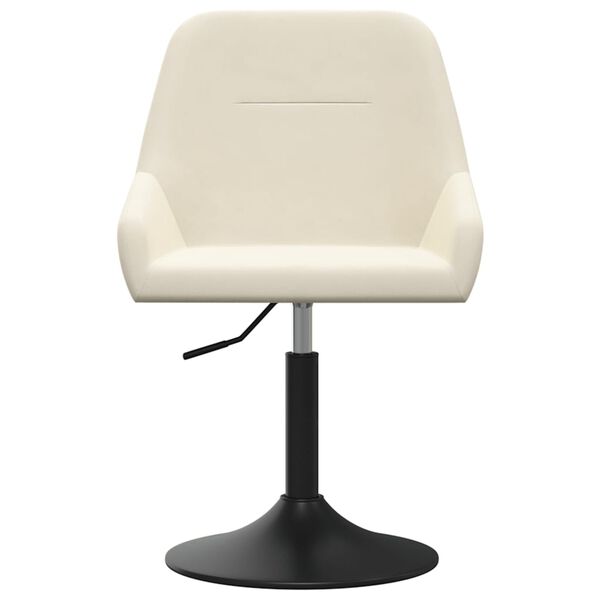 vidaXL Barhocker Creme Samt