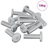 vidaXL Schraube 1593 stk. Silber 8 x 25 mm Stahl