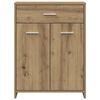 vidaXL Badschrank Artisan-Eiche 60x33x80 cm Holzwerkstoff