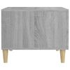 vidaXL Couchtische 2 Stk. Grau Sonoma 50x50x40 cm Holzwerkstoff