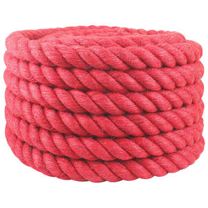 vidaXL Juteseil Rot 100% Tossa Jute