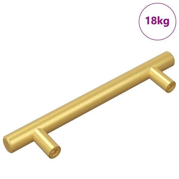 vidaXL Schrankgriff 510 pcs Gold 150 mm Edelstahl