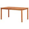 vidaXL Gartentisch 150x90x74 cm Massivholz Akazie