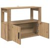 vidaXL Sideboard Artisan-Eiche 80 x 30 x 60 cm Holzwerkstoff