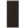 vidaXL Venezianische Jalousie Dunkelbraun 100 x 250 cm 35 mm