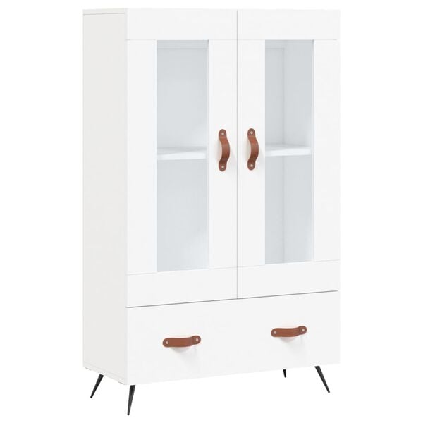 vidaXL Highboard Wei&szlig; 69,5x31x115 cm Holzwerkstoff