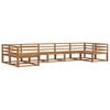 vidaXL Outdoor-Sofagarnitur 7 pcs Natur Massivholz Akazie