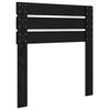 vidaXL Kopfteil Schwarz Eichen-Optik 100 cm Holzwerkstoff