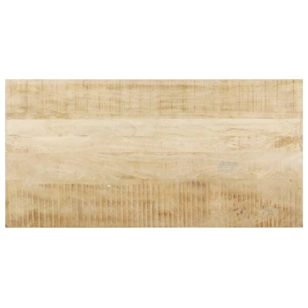 vidaXL Esstisch 120x60x76 cm Massivholz Mango