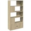 vidaXL B&uuml;cherregal Sonoma-Eiche 100x36x189 cm Holzwerkstoff