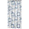 Sealskin Duschvorhang Retro 180x200 cm Blau