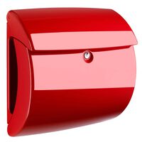 BURG-WÄCHTER Briefkasten Piano 886 R Kunststoff Rot