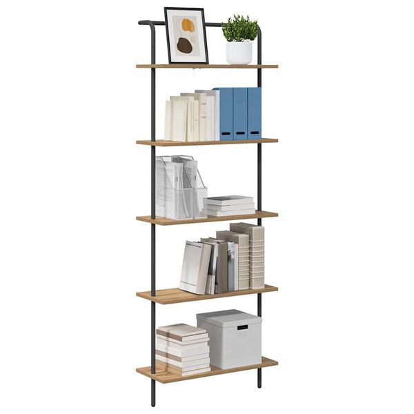 vidaXL B&uuml;cherregal Artisan-Eiche 60 x 24 x 168 cm Holzwerkstoff