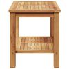 vidaXL Couchtisch Braun 70 x 40 x 45 cm Teak-Massivholz
