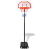 vidaXL Mobiler Basketballkorb 250 cm