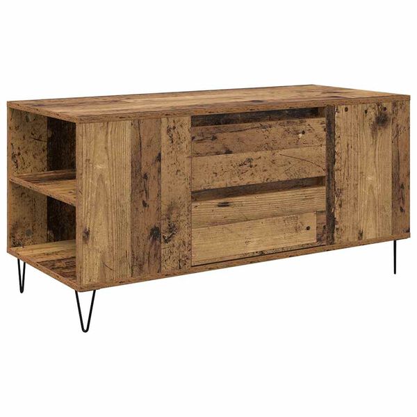 vidaXL Couchtisch Altholz 102 x 44,5 x 50 cm Holzwerkstoff
