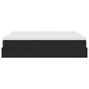 vidaXL Ottoman-Bett mit Matratzen Schwarz 160x200 cm Samt