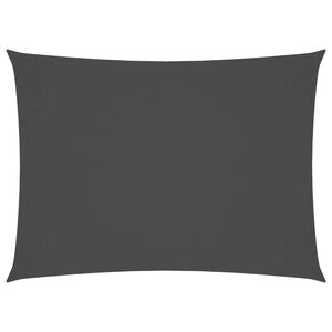 vidaXL Sonnensegel Oxford-Gewebe Rechteckig 2x3,5 m Anthrazit