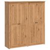 vidaXL Kleiderschrank PANAMA Honig 169 x 50 x 185 cm