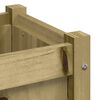 vidaXL Pflanzkübel 60x31x31 cm Kiefernholz Imprägniert