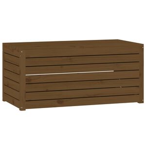 vidaXL Gartenbox Honigbraun 101x50,5x46,5 cm Massivholz Kiefer