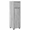 vidaXL Badezimmerschrank Graues Sonoma 30,5 x 30 x 101 cm