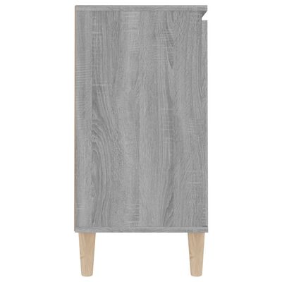 vidaXL Sideboard Grau Sonoma-Eiche 103,5x35x70 cm Holzwerkstoff
