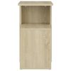 vidaXL Beistelltisch Sonoma-Eiche 36x30x56 cm Holzwerkstoff