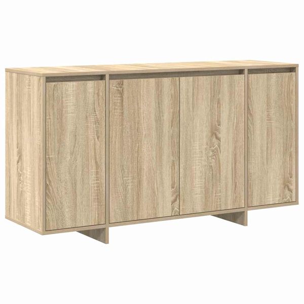 vidaXL Sideboard Sonoma-Eiche 135 x 41 x 75 cm Holzwerkstoff