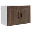 vidaXL Wandschrank PORTO Braun Eichen-Optik 60 x 31 x 40 cm