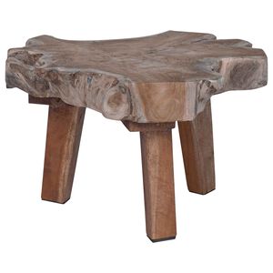 vidaXL Nachttisch Braun 40 x 40 x 25 cm Massives upgecyceltes Holz