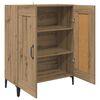 vidaXL Sideboard Artisan-Eiche 69,5 x 34 x 90 cm Holzwerkstoff