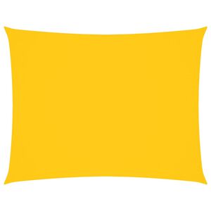 vidaXL Sonnensegel Oxford-Gewebe Rechteckig 5x7 m Gelb