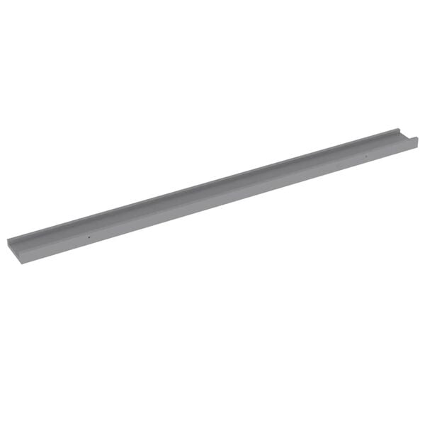 vidaXL Wandregale 4 Stk. Grau 115x9x3 cm