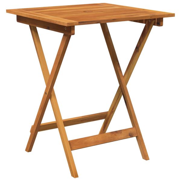 vidaXL 3-tlg. Garten-Essgruppe Klappbar Massivholz Akazie