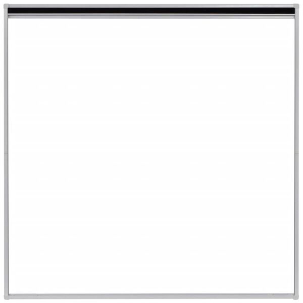 vidaXL Insektenschutz-Plissee f&uuml;r Fenster Aluminium 120x120 cm