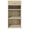 vidaXL Sideboard Sonoma-Eiche 45x42,5x93 cm Holzwerkstoff