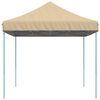 vidaXL Partyzelt Faltbar Pop-Up Beige 440x292x315 cm
