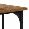 vidaXL Schreibtisch Altholz 139 x 139 x 75 cm Holzwerkstoff