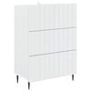 vidaXL Schubladenschrank Wei&szlig; 66 x 34,5 x 92 cm Holzwerkstoff