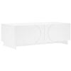 vidaXL Couchtisch Wei&szlig; 102 x 50,5 x 35 cm Holzwerkstoff