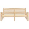 vidaXL Massivholzbett Kiefer 140x200 cm