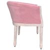 vidaXL Sitzbank Rosa 98x56x69 cm Samt