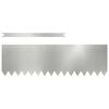 vidaXL Raseneinfassung 50 Stk. 100 x 0,05 x 30 cm Verzinkter Stahl