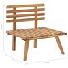 vidaXL 5-tlg. Garten-Lounge-Set Massivholz Akazie