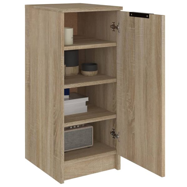 vidaXL Schuhschrank Sonoma-Eiche 30x35x70 cm Holzwerkstoff