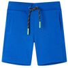 vidaXL Kindershorts mit Kordelzug Blau 104