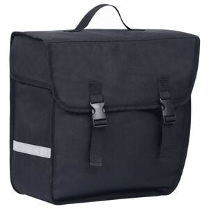 vidaXL Fahrradtasche f&uuml;r Gep&auml;cktr&auml;ger Wasserdicht 21 L Schwarz