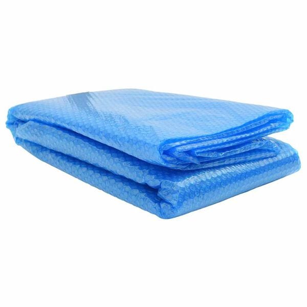vidaXL Poolabdeckung Blau 488&times;244 cm PE